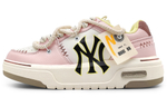 [Customized sneakers] MLB Chunky Liner PU fragrant milk Tea cheese peach peach fresh deconstructed shoelace logo detachable increased non-slip shock absorption wear-resistant low-top sneakers for men and women the same style light pink