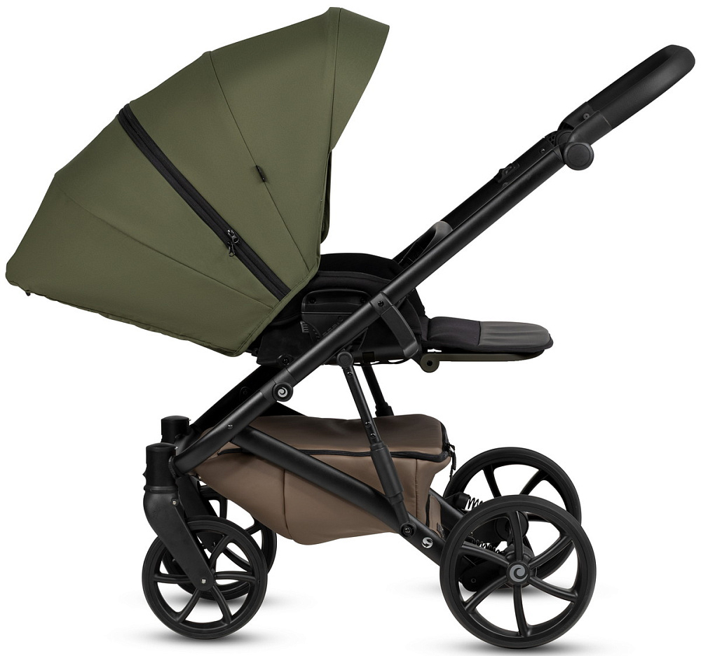 Детская коляска Tutis Viva 6 Plus Essential 3 в 1 с автокреслом Beno Beige 1612050 Pine