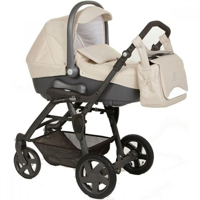 Детская коляска CAM Dinamico Heart 3 в 1 (бежевый)