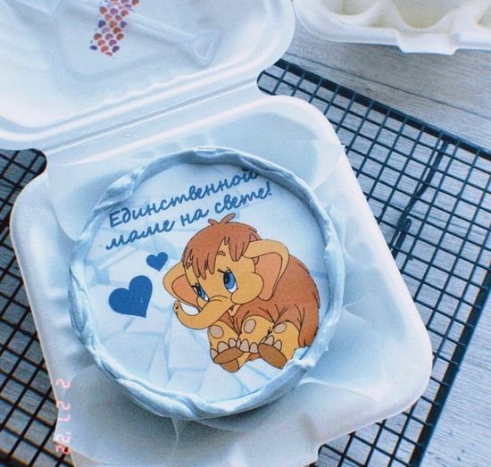 Бенто торт «С праздником весны» на 8 марта