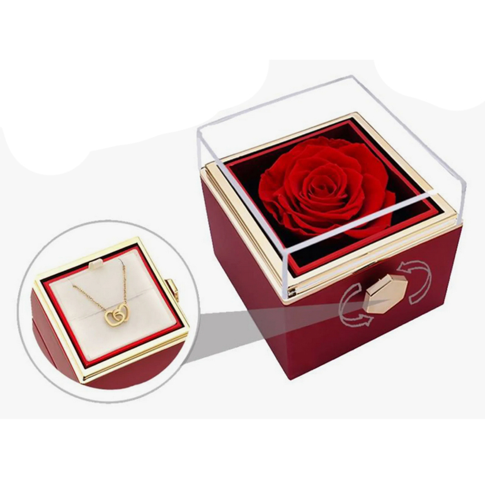 Мыло в кокробке для украшений 8х8 "Роза"