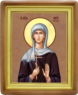Мария Дмитриевская святая мученица. Икона на холсте.