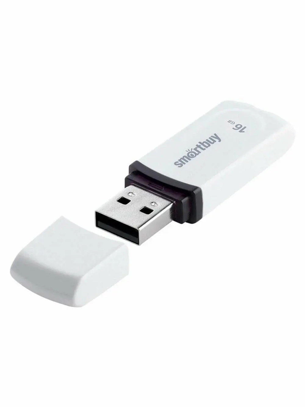 Флешка 16-GB SMART-BUY Berry белый
