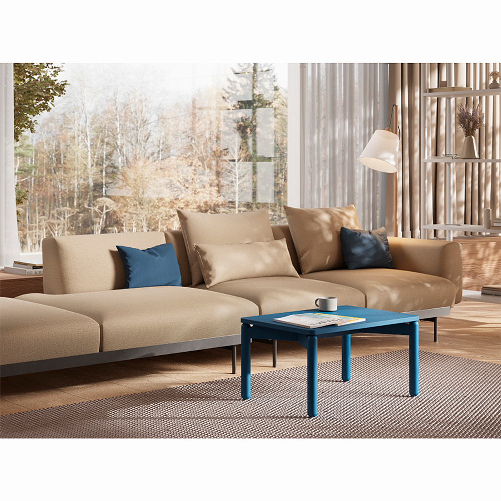 Столик кофейный LATITUDE Saga, 50х70 см, синий