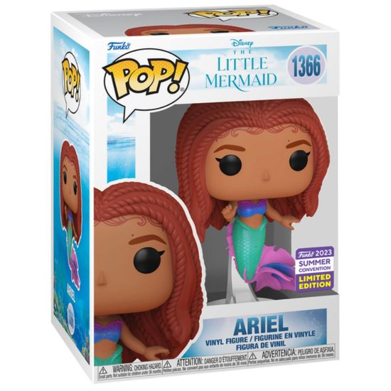 Фигурка Funko POP! Disney Little Mermaid Ariel with Purple Fins SDCC23 (Exc) (1366) 71756 / Фигурка Фанко ПОП! по мотивам фильма "Русалочка", Ариэль
