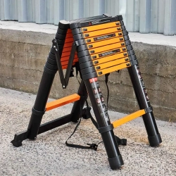 Стремянка телескопическая алюм. бытовая 3.2м (11+11 ступ.) ISMA ISMA-UP320-2