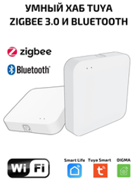 Умный шлюз хаб ZigBee Bluetooth