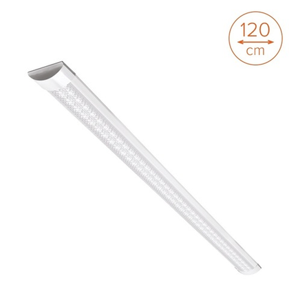 Светильник LED линейный WLFW36W04 36Вт 6500К 4000Лм IP40 призма 1200х75х25mm WOLTA