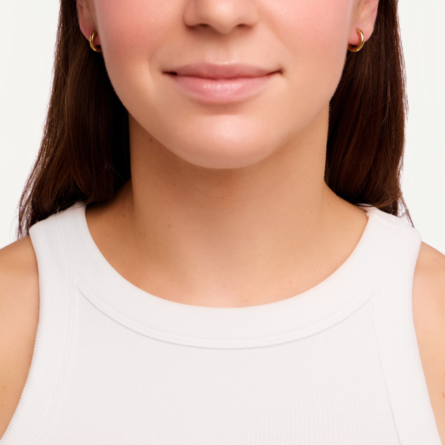 Серьги Gold Congo - 8 mm