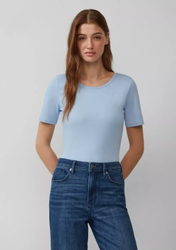 Футболка из джерси Interlock Slim Fit s.Oliver