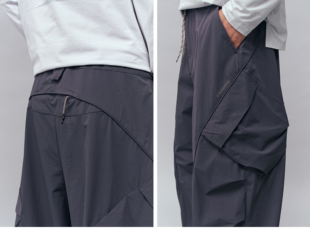 Брюки Monterest Outdoor Water-Repellent Multi-Pocket Lightweight Hiking Cargo Gray