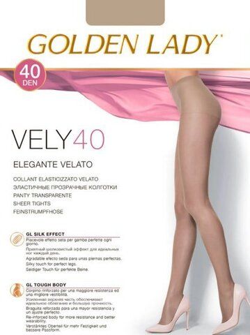 Колготки классические, Golden Lady, Vely 40