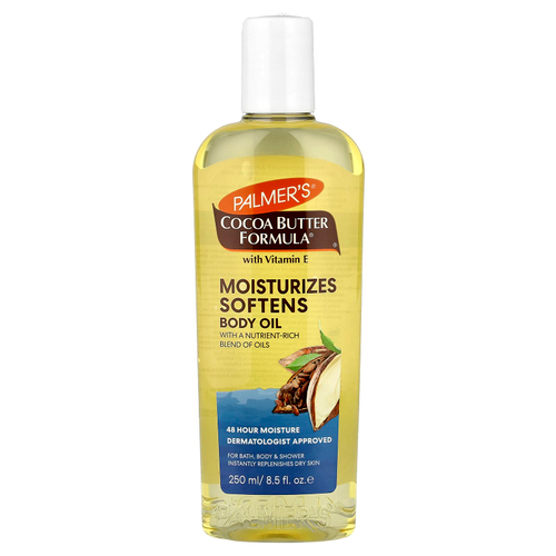 Palmer's, Cocoa Butter Formula, увлажняющее масло для тела, с легким запахом, 250 мл (8,5 жидк. унций)
