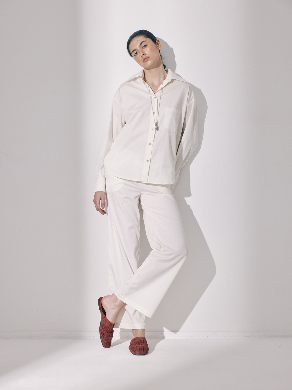 Рубашка Joan shirt in Ivory