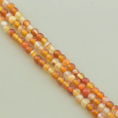 Нитка Сердолик 38 см. 4 мм.