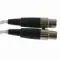 Dekoni Audio Postsplit XLR-mini Silver Braided