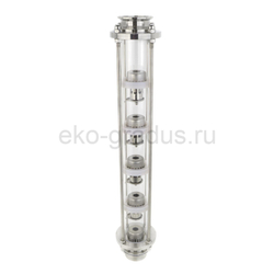 Тарельчатая колпачковая колонна (флейта) 2 дюйма, нержавейка