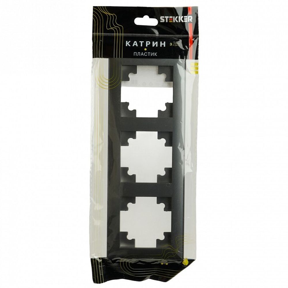 Рамка на 3 поста Stekker Катрин 39809