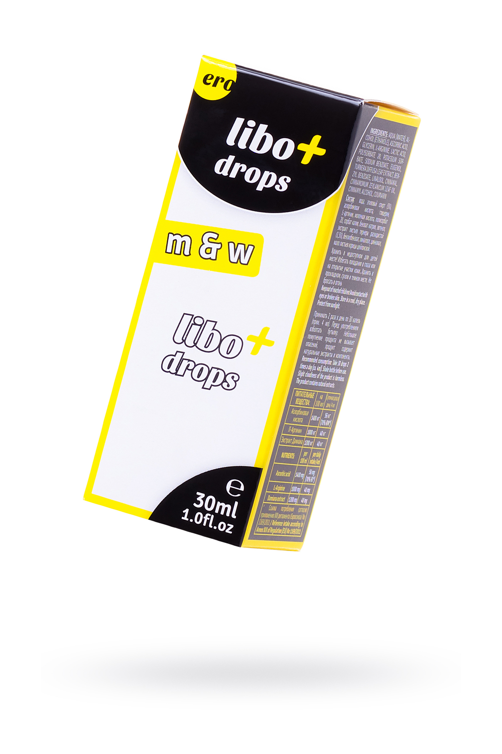 Возбуждающие капли для двоих Libo+ drops M&W 30 мл