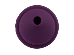 Фиолетовый вакуум-волновой вибратор в форме капкейка