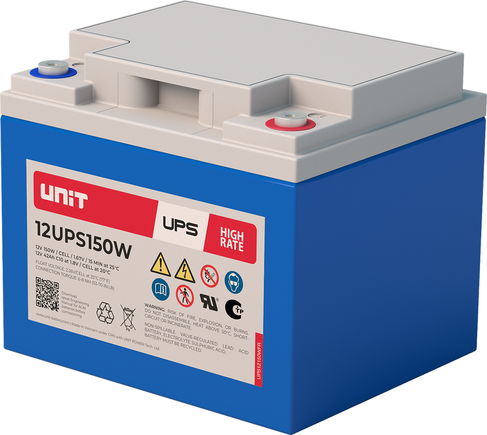 Аккумулятор UNIT 12UPS150W