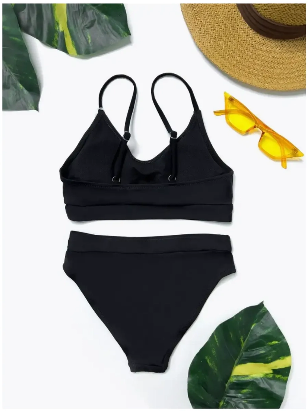 купальник раздельный 3 в 1 для бассейна топ и парео