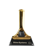 Shine Systems Ракель черный твердостью 90А с ручкой 15*12см