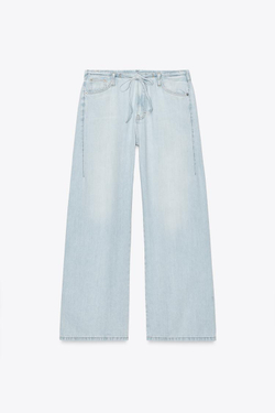 ZARA ДЖИНСЫ, ГОЛУБОЙ