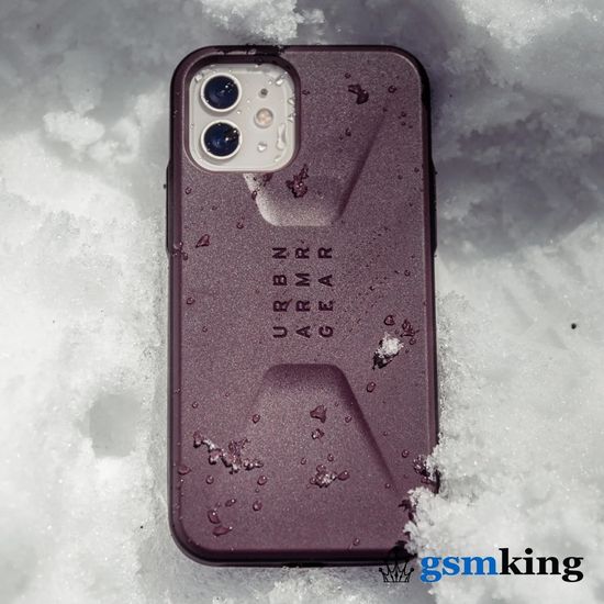 UAG Civilian Series Case for Apple iPhone 12/12 Pro Eggplant (Баклажановый)11235D115555