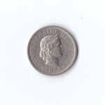 Швейцария 10 раппен 1976 г UNC
