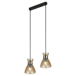 Светильник подвесной (подвес) Rivoli   9186-302 2хЕ27 60 Вт модерн