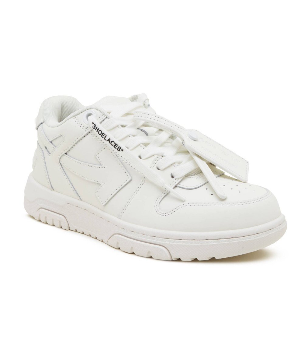 Кожаные кроссовки OFF-WHITE - белый(OWIA259C 99LEA008)