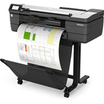 МФУ HP DesignJet T830, 24", A1, 4 цвета, WiFi, цветной