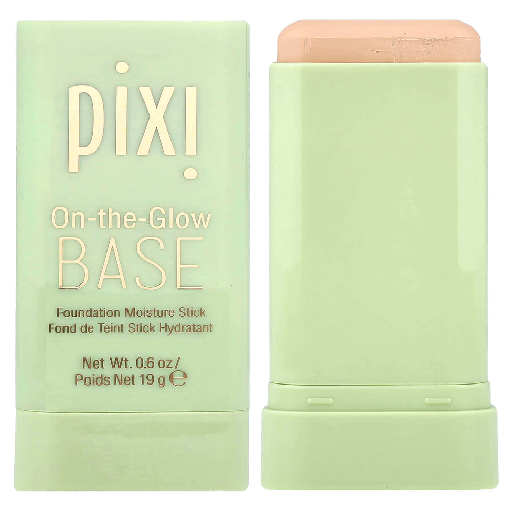 Pixi Beauty, On-The-Glow Base, увлажняющий стик для основы, крем, 19 г (0,6 унции)