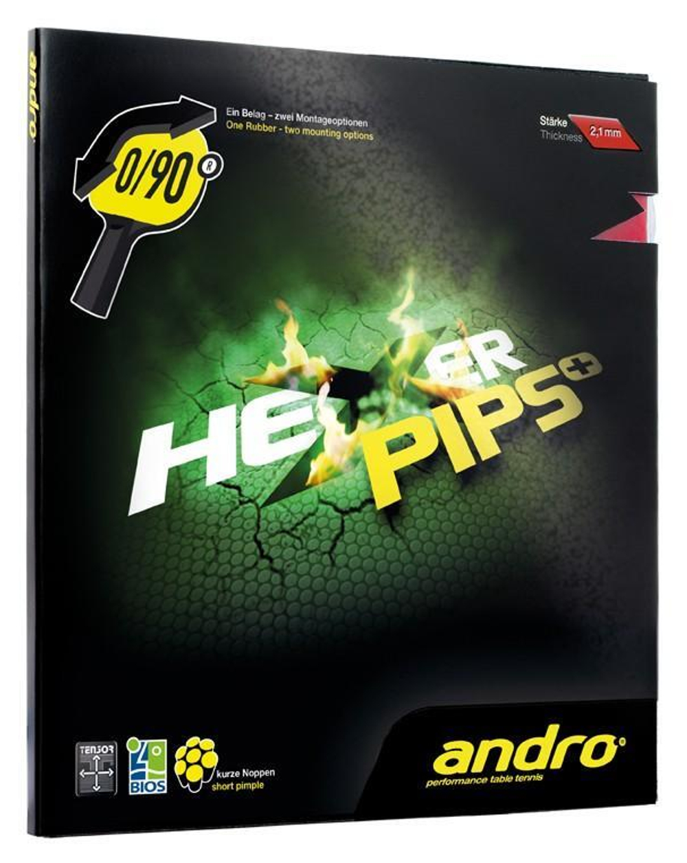 Andro Hexer Pips+