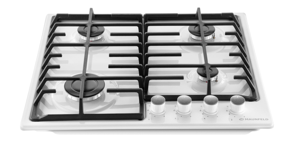 Газовая варочная панель MAUNFELD EGHE.64.6CW/G фото 4