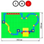 Набор 10": Замок на платформе