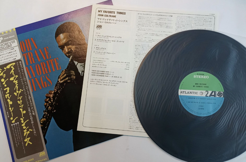 Винтажная виниловая пластинка John Coltrane My Favorite Things (Japan 1976)