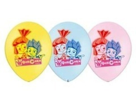 Шар с рисунком 14" Фиксики 3цв