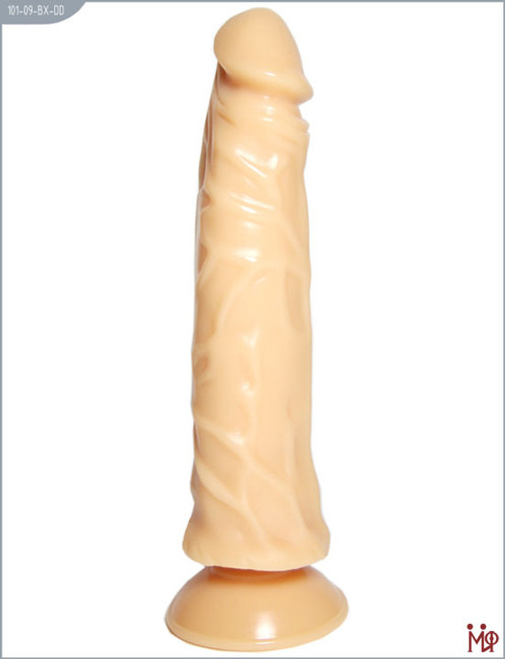 Фаллоимитатор с присоской 19,5 (Цвет: телесный)