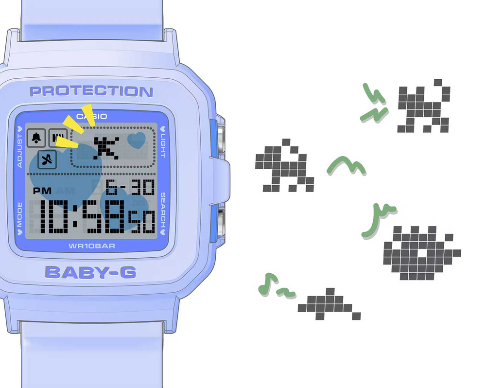 Часы Casio BGD-10KH-2B