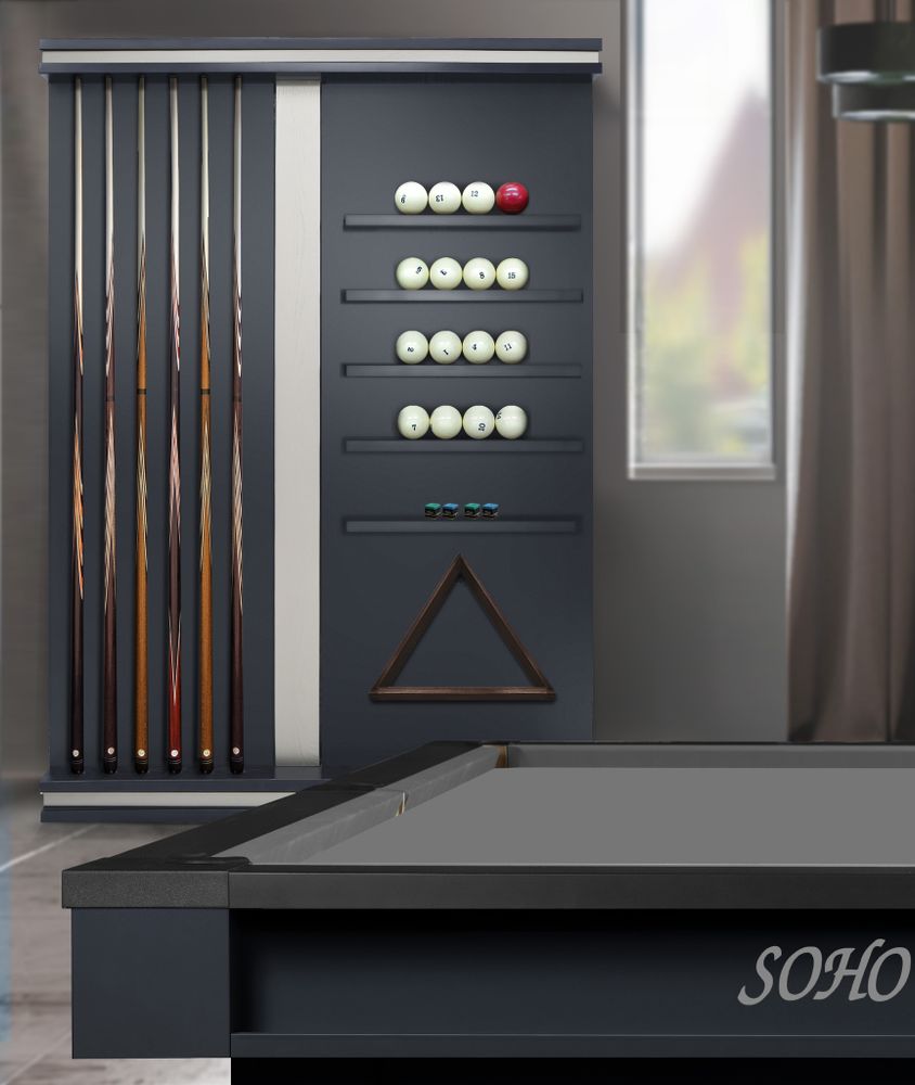 Киевница SOHO мдф/сосна (SOHO-BLACK,Manchester 45 Yellow green ш1,98м)