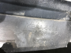 Накладка решетки радиатора Mazda CX-5 2 (KF) 17-нв Б/У Оригинал KB8A507E1