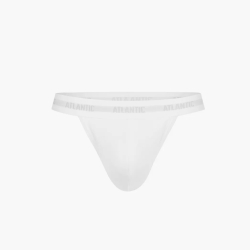 Мужские трусы стринги белые ATLANTIC String Comfort MP-1572