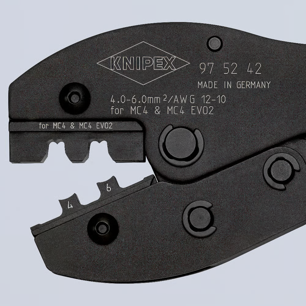 Клещи для обжима разъемов MC4®/MC4® EVO 2 KNIPEX 975242