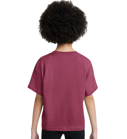 Футболка для девочки Nike Kids Sportswear Essential - sweet beet
