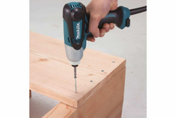 Набор Makita: шуруповерт TD0101 + углошлифовальная машина 9555HN DK0169