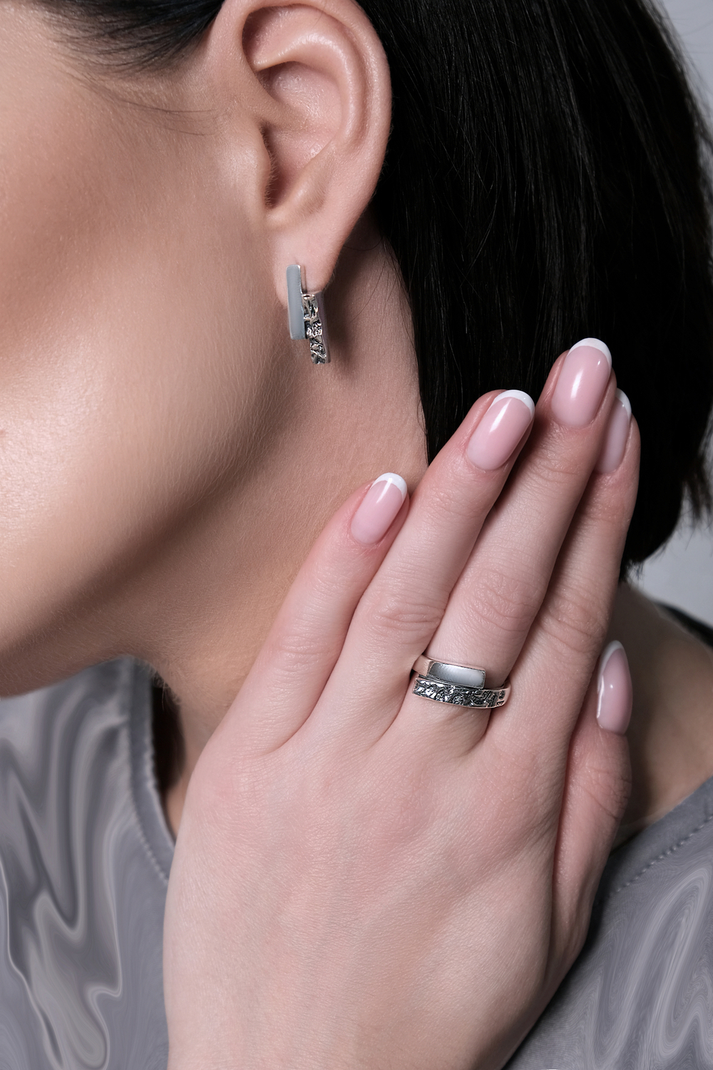 "Лахти" кольцо в серебряном покрытии из коллекции "Финляндия" от Jenavi