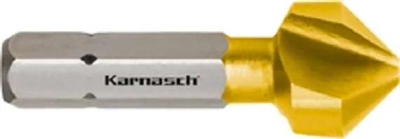 Зенковка Karnasch Ø6,3 мм, 90°, HSS-XE, DIN 335, арт. 40.4010.010