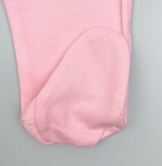 Ползунки хлопковые Basic Розовые